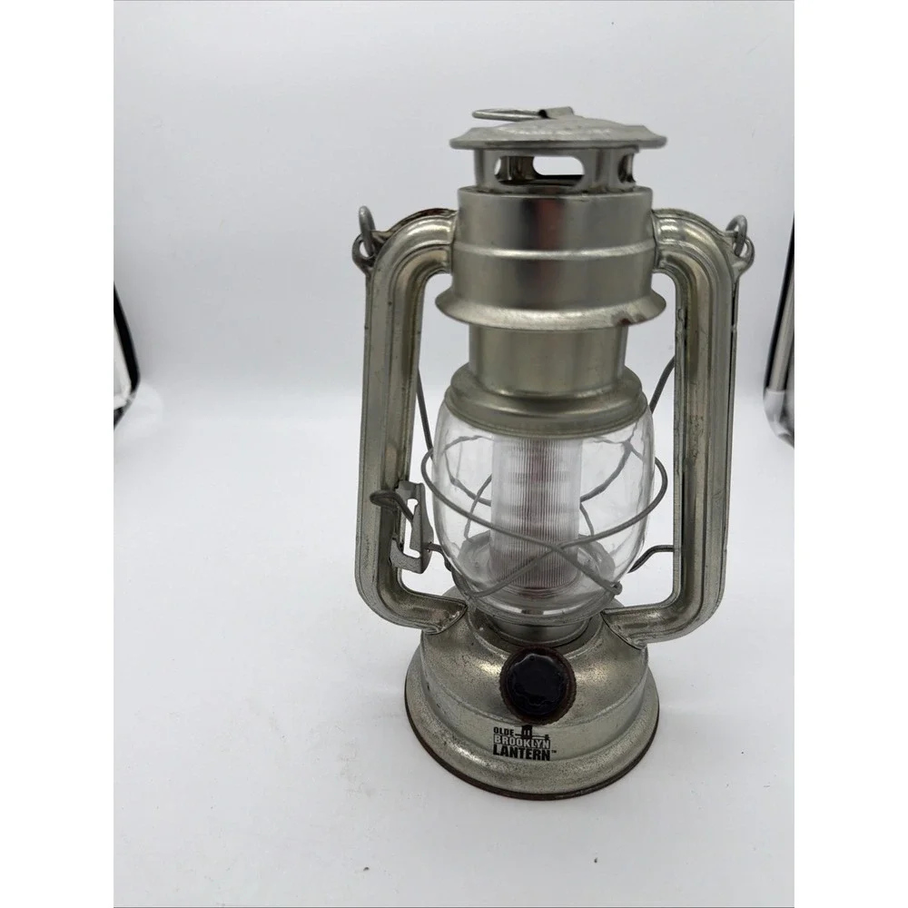 Vintage Olde Brooklyn Lantern Battery Operated